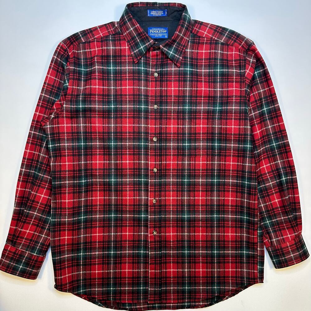 Pendleton Wool Lodge Shirt in Authentic O’Neil Tartan Men’s Large